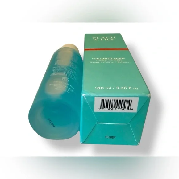 NEW 5 Pc Peach & Lily Set Pore Toner, Barrier Serum, Eye Cream & Cleanser